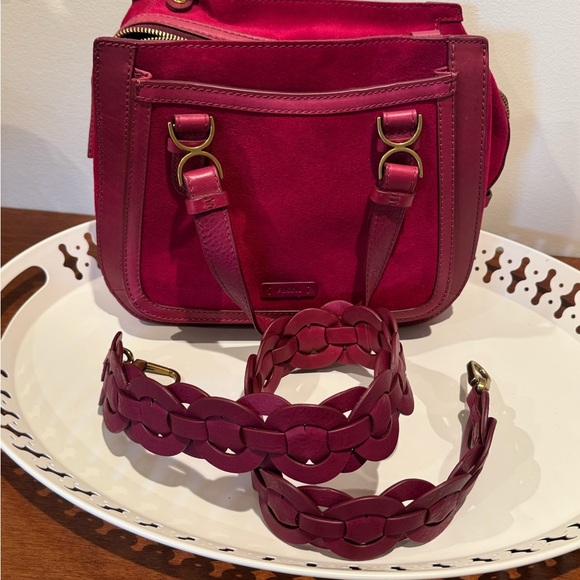 Fossil Raspberry Shoulder Bag - Picture 3 of 9